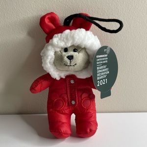 NWT Starbucks Limited Edition 2021 Bearista Bear Ornament